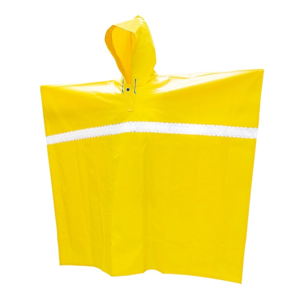 Heat-reflective poncho